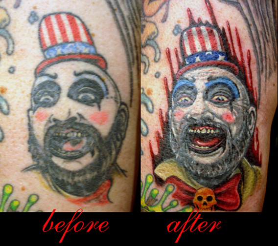 Tattoos - Rework tattoos - holy guacamoly!